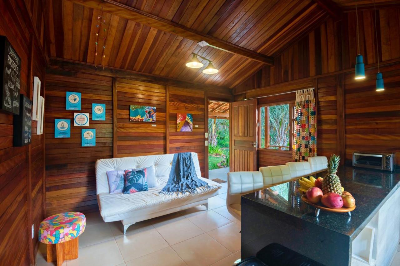 Casinha De Madeira No Vale Do Capao Villa Eksteriør billede