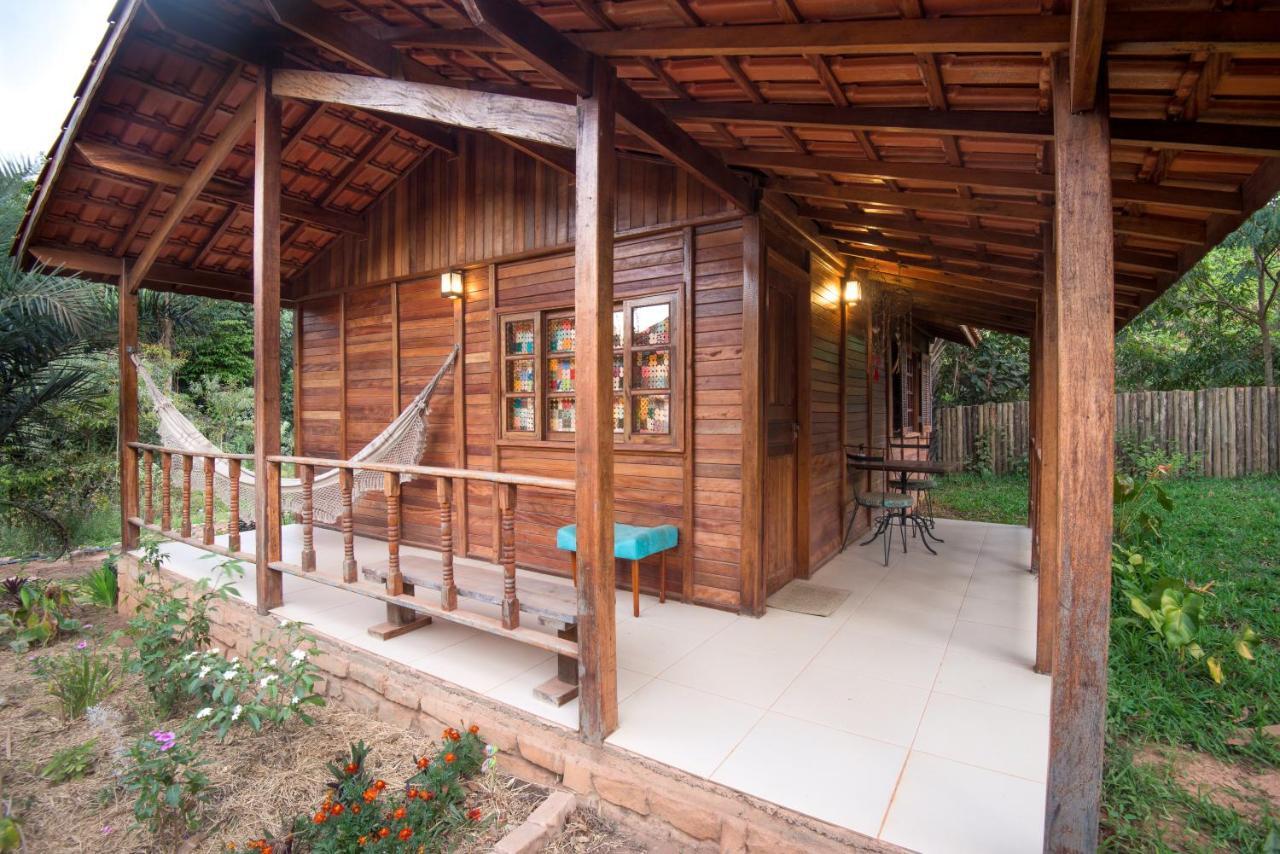 Casinha De Madeira No Vale Do Capao Villa Eksteriør billede